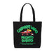 Canvas Graphic Tote Pronto Print, Black