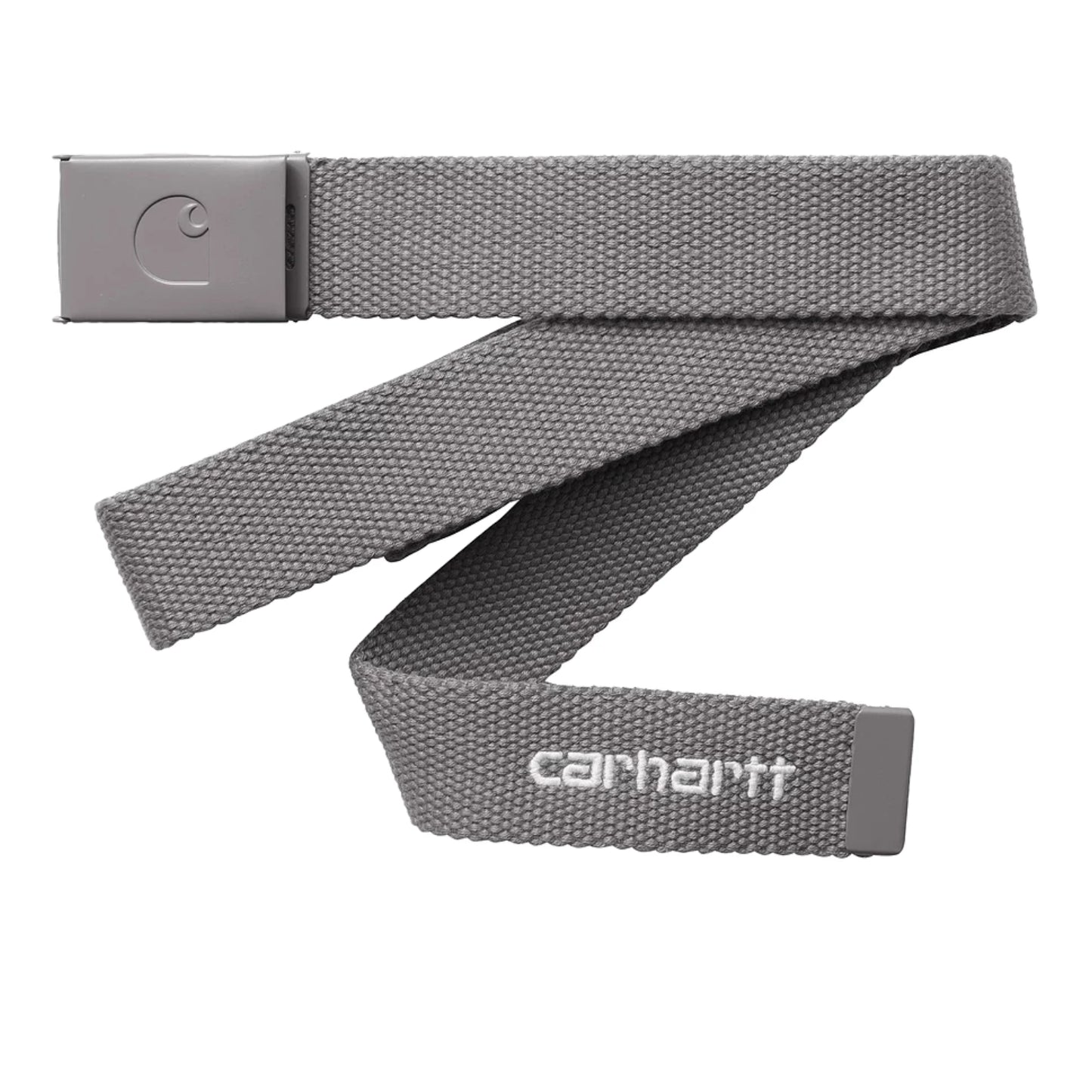 C-Logo Belt Tonal Porphyry / White