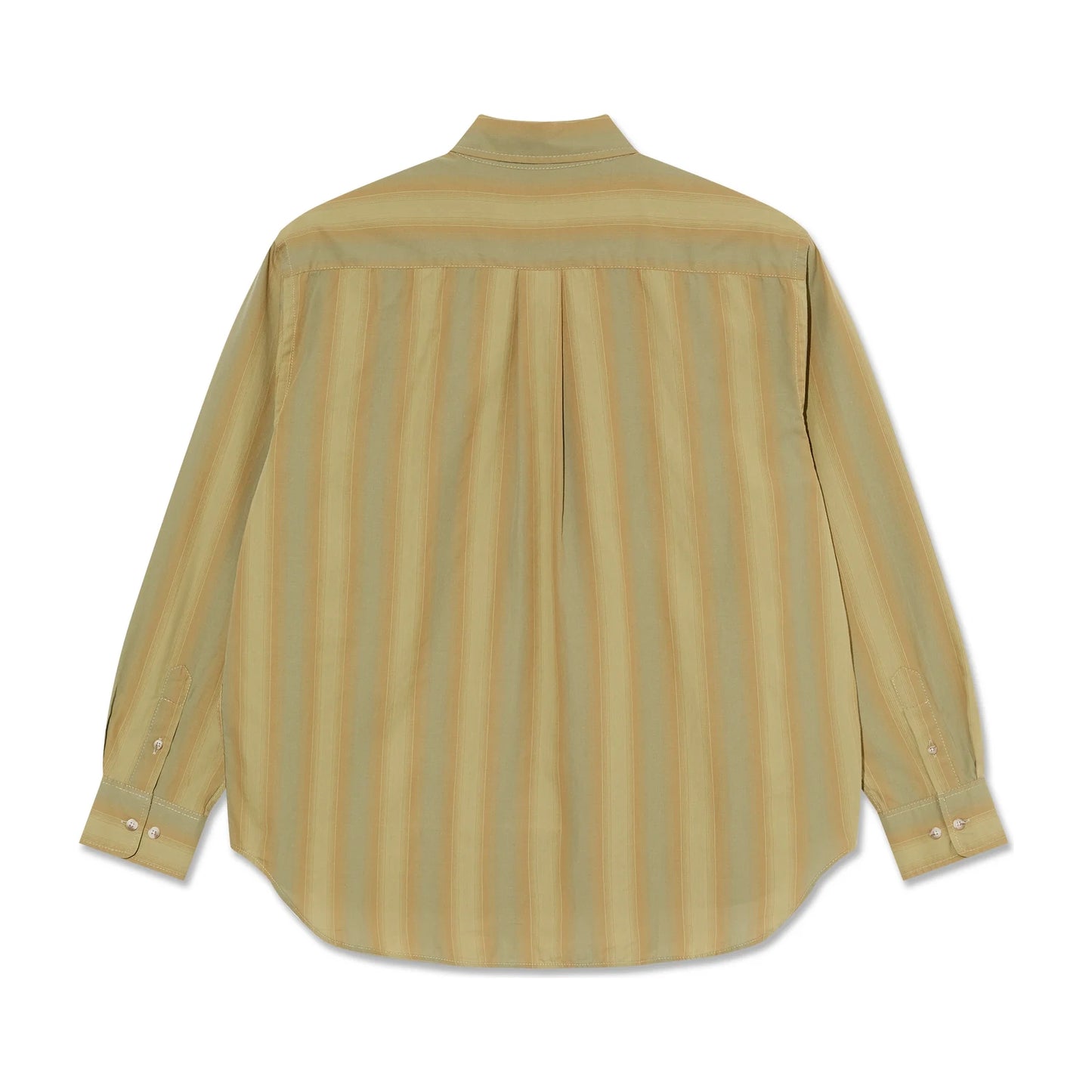 Ben LS Shirt Green Stripe
