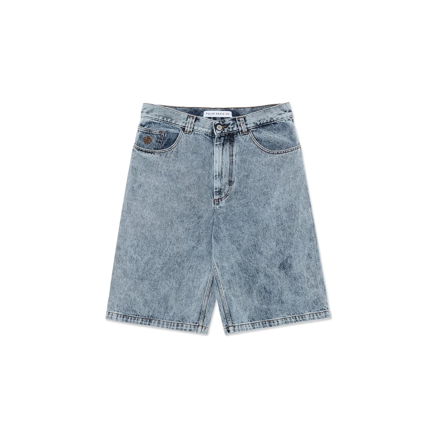 Big Boy Shorts Heavy Washed Blue