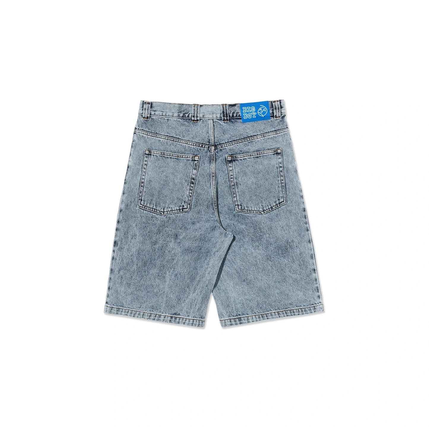 Big Boy Shorts Heavy Washed Blue