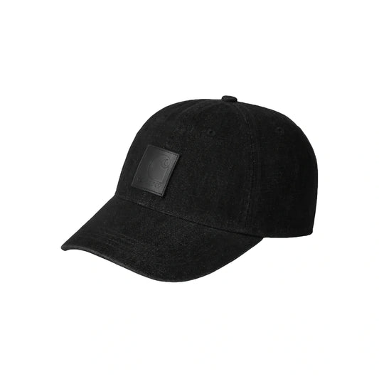 Lincoln Cap Black, Bleached