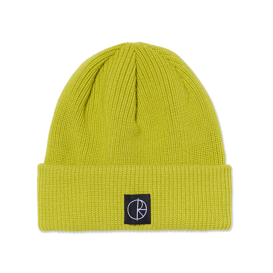 Double Fold Merino Beanie Moss Green