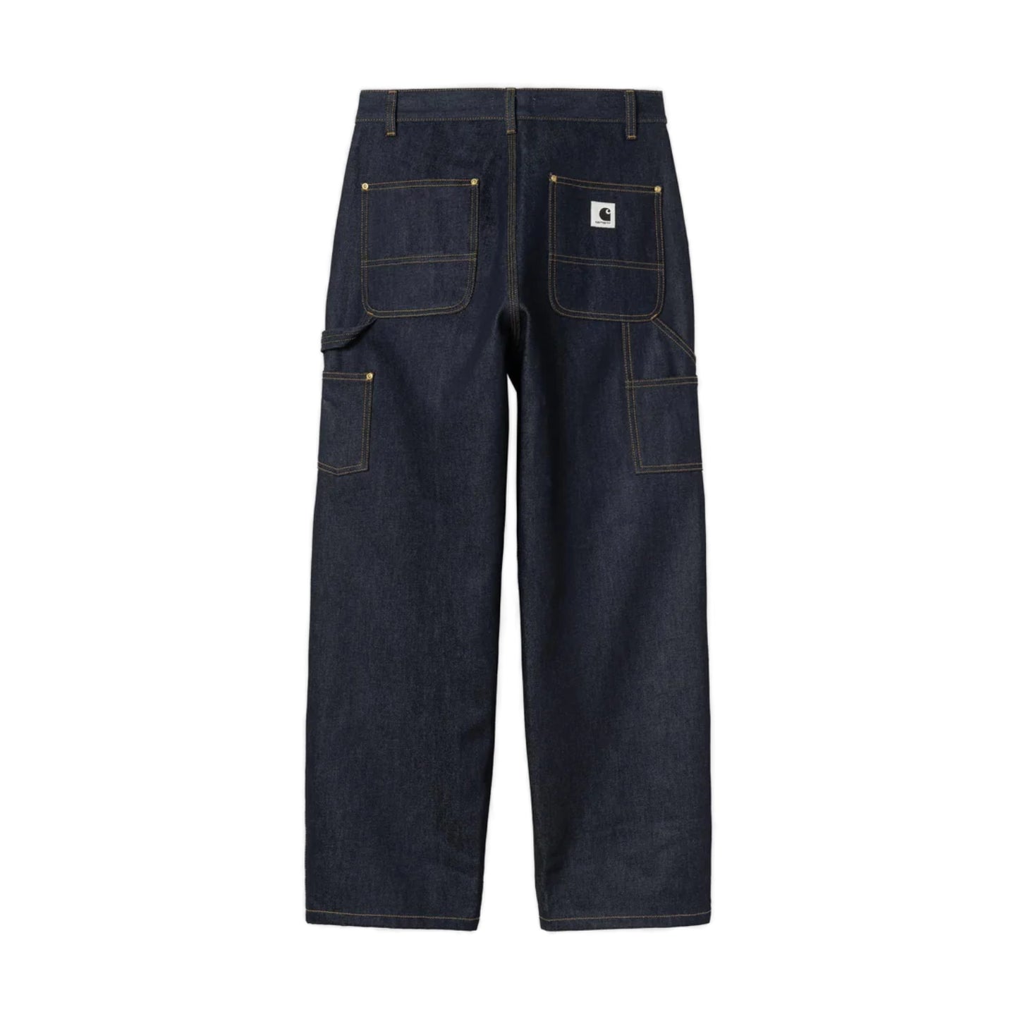 W' Brandon Double Knee Pant Blue (Rigid)