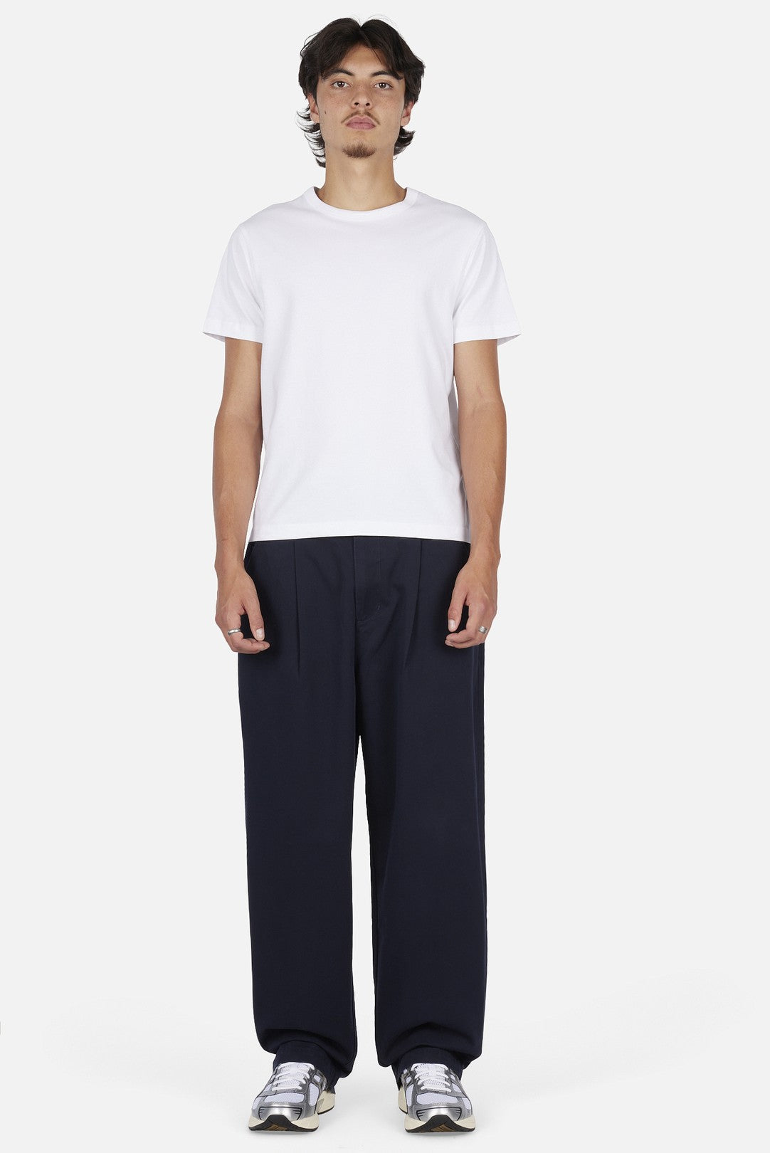 Baggy Chino Pants Navy