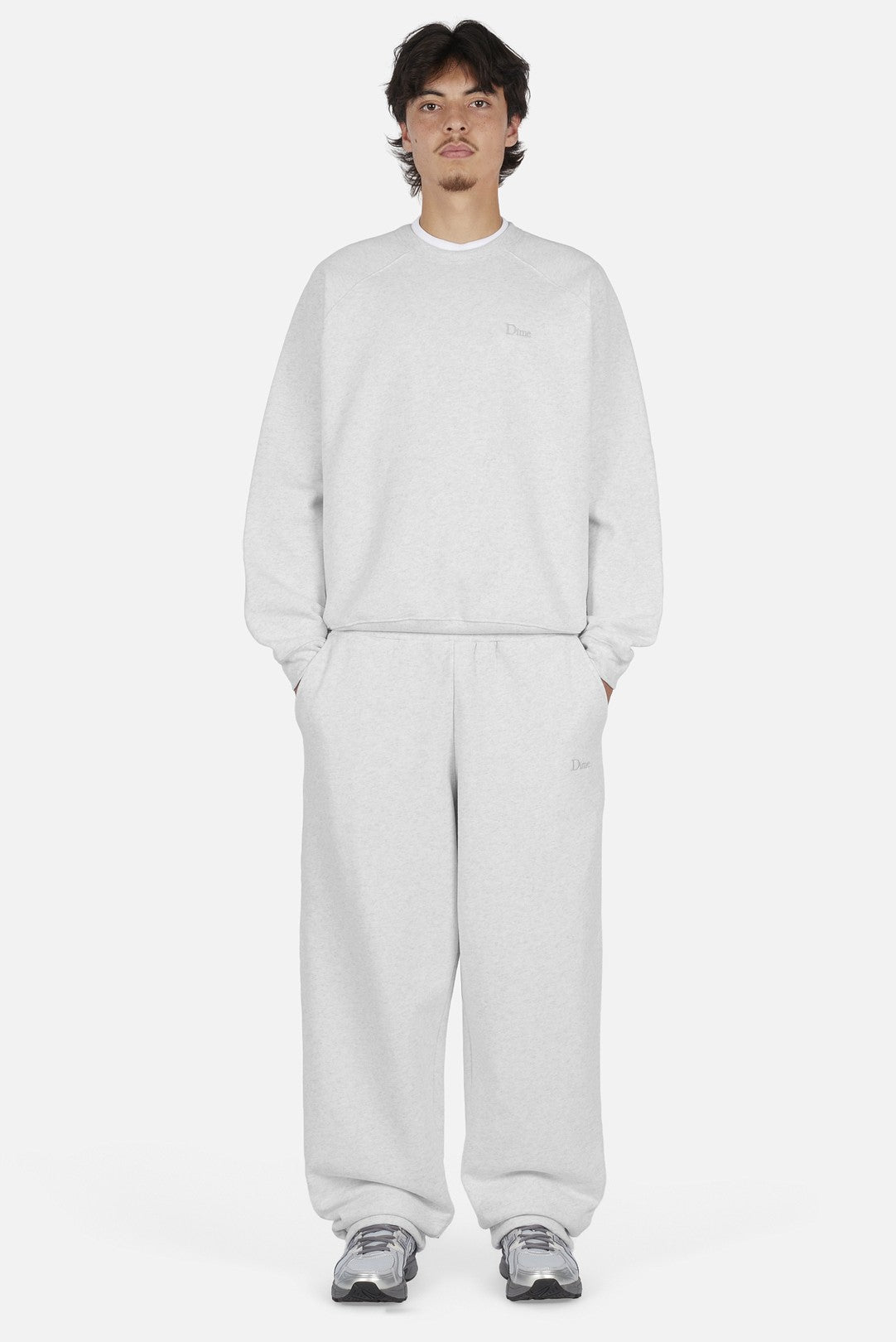 Classic Small Logo Crewneck Ash