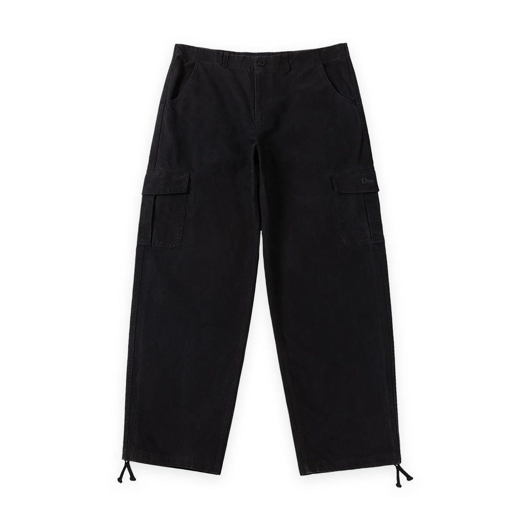 Relaxed Cargo Pants Black