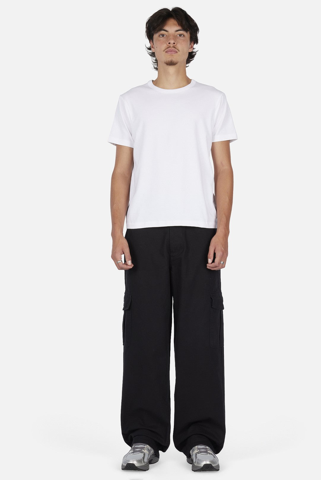 Relaxed Cargo Pants Black