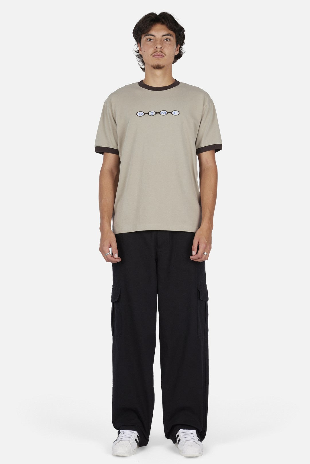 Space Ringer T-Shirt Sage