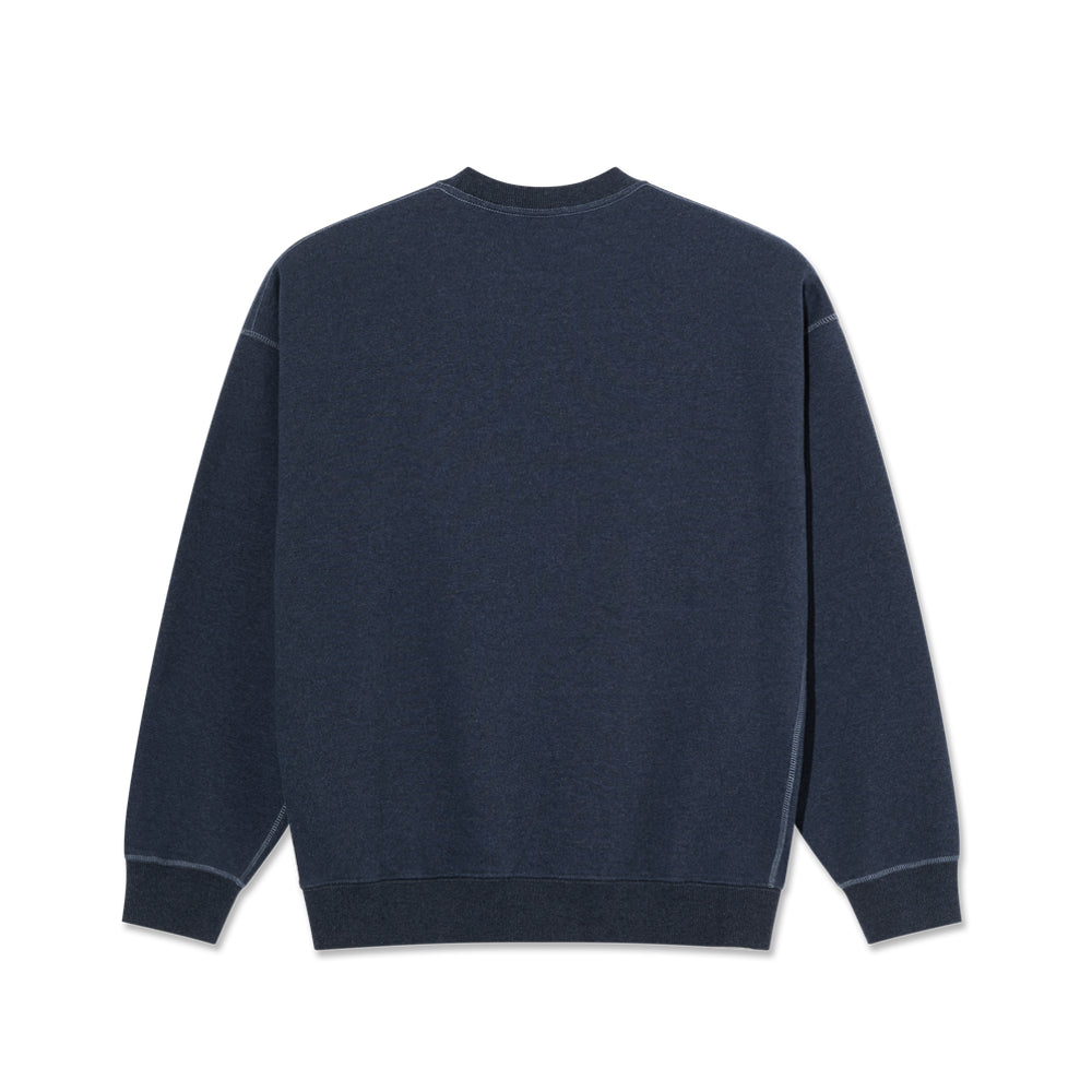 Frankie Crewneck Navy Melange