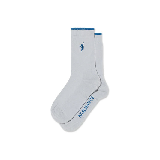 Business Socks No Complies Forever Silver/Blue