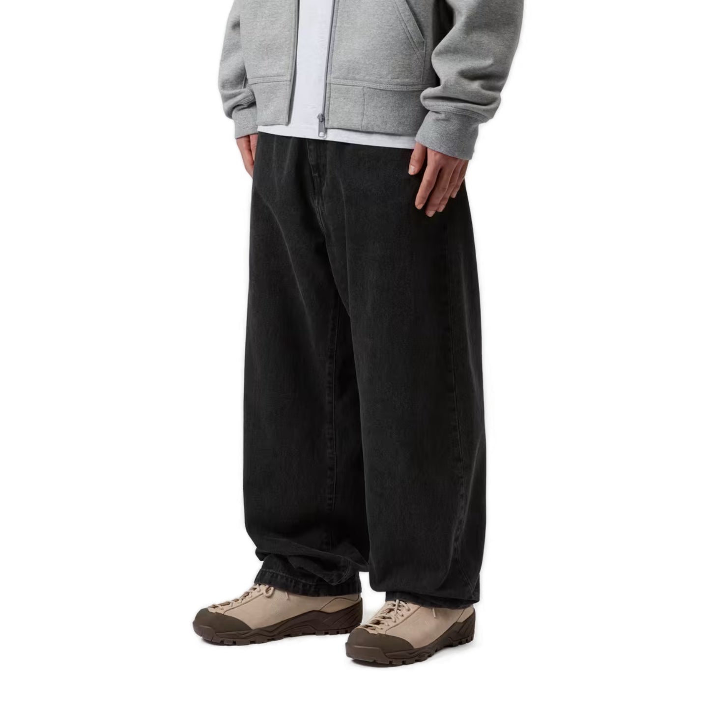 Landon Pant Black, Stone washed