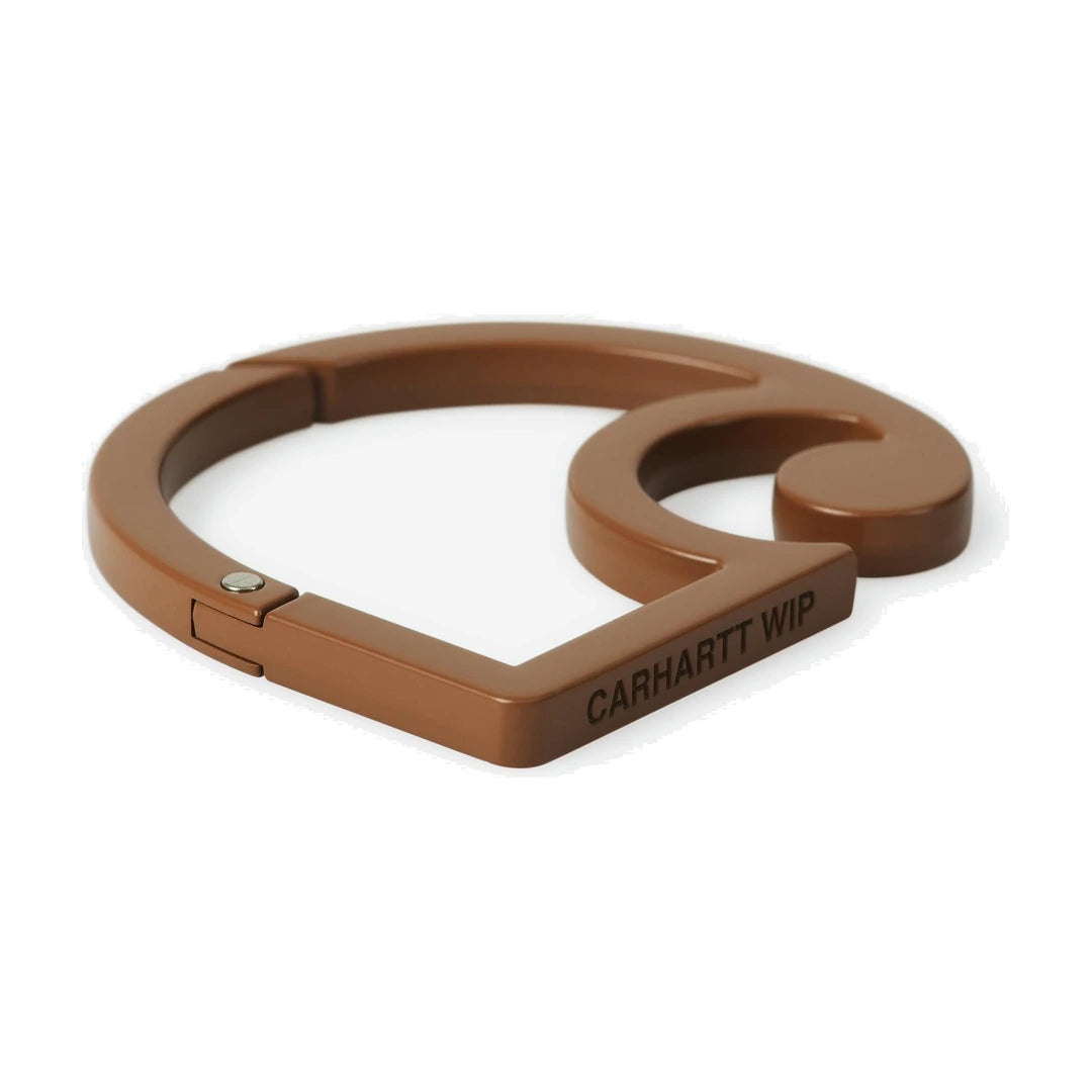 C-Logo Carabiner Brown