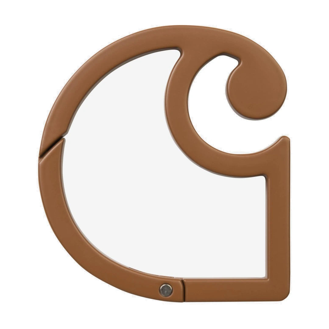 C-Logo Carabiner Brown