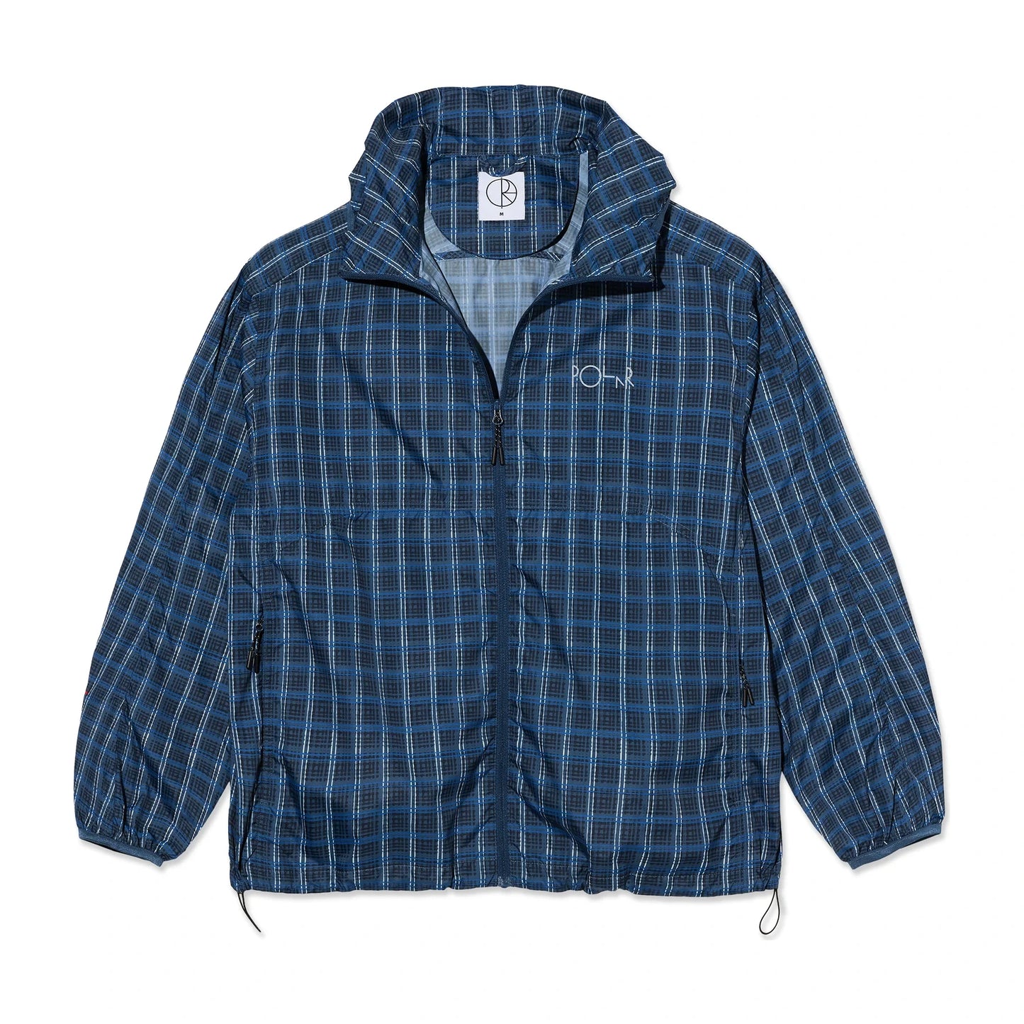 Chase Light Shell Jacket Blue Check