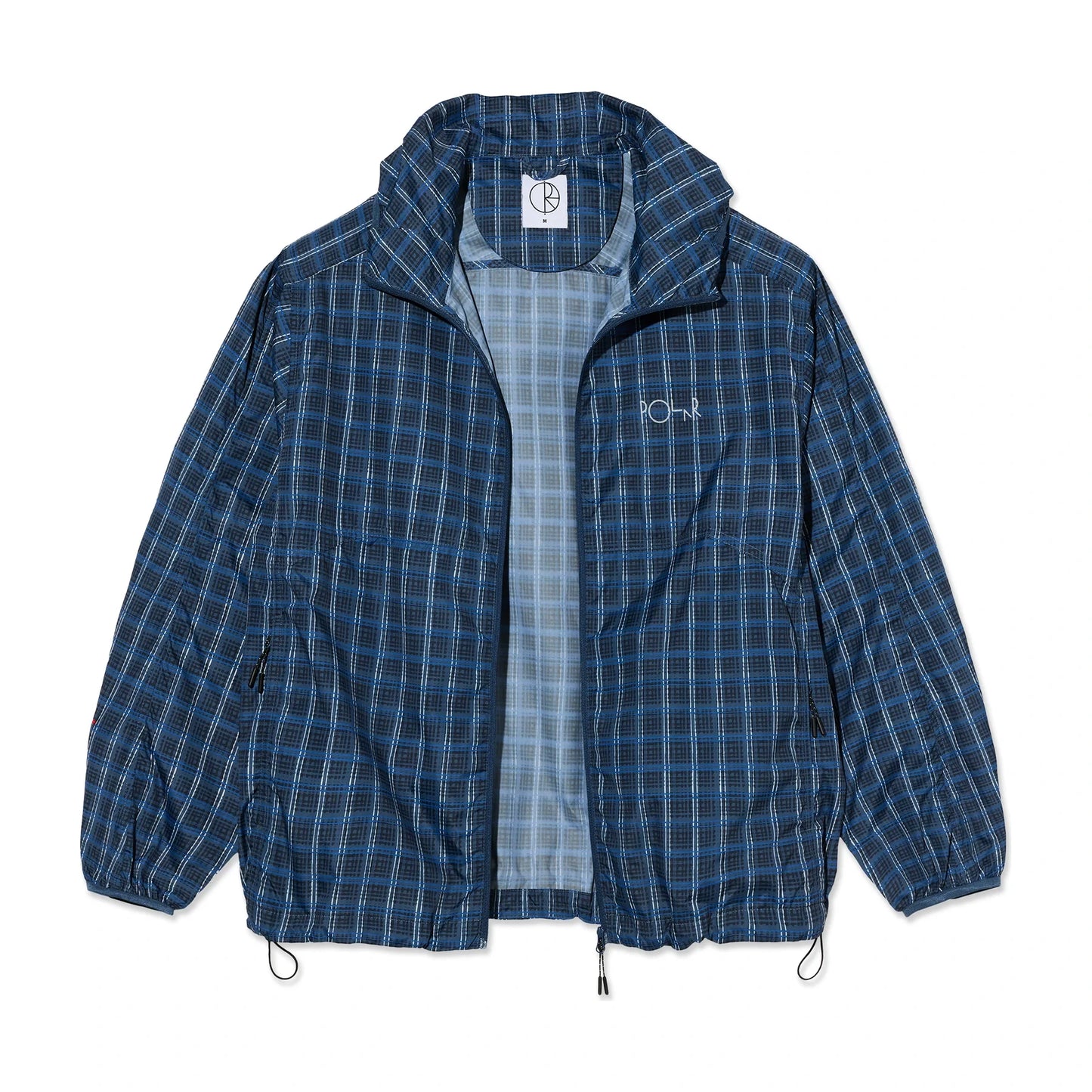 Chase Light Shell Jacket Blue Check