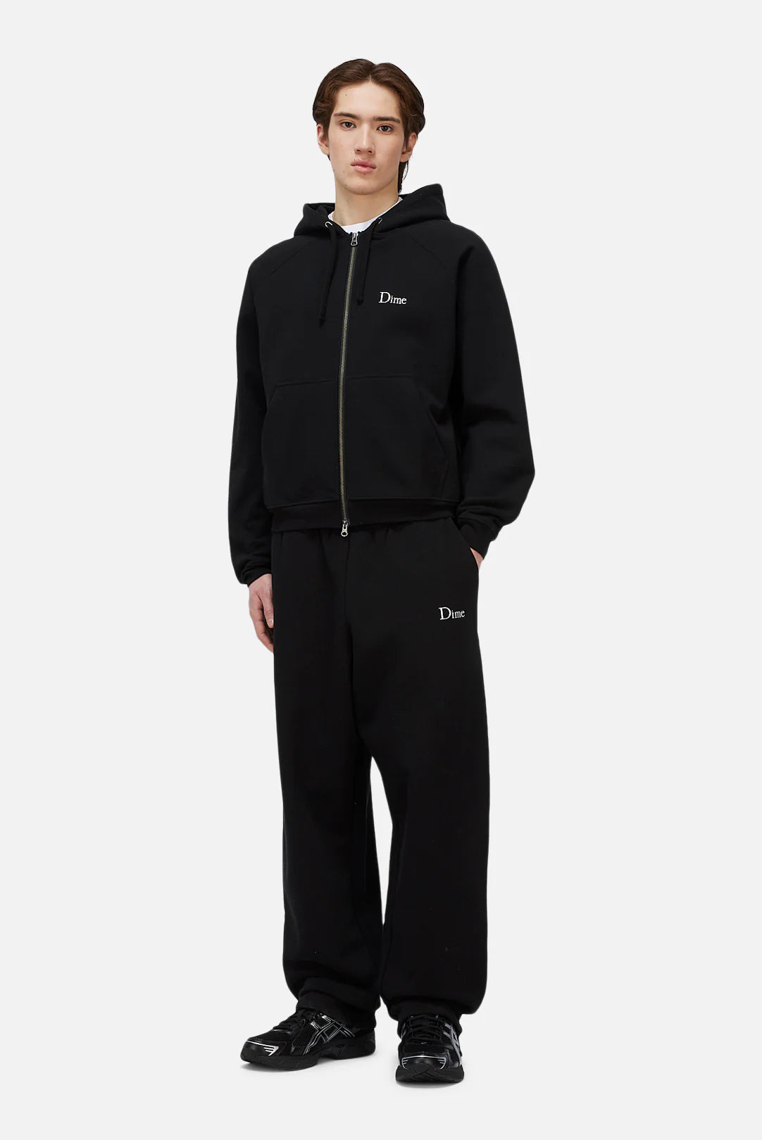 Classic Small Logo Hoodie Black