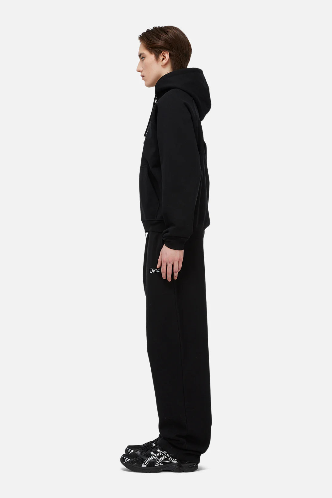 Classic Small Logo Hoodie Black