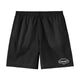 Cloud Heart Swim Trunks Black