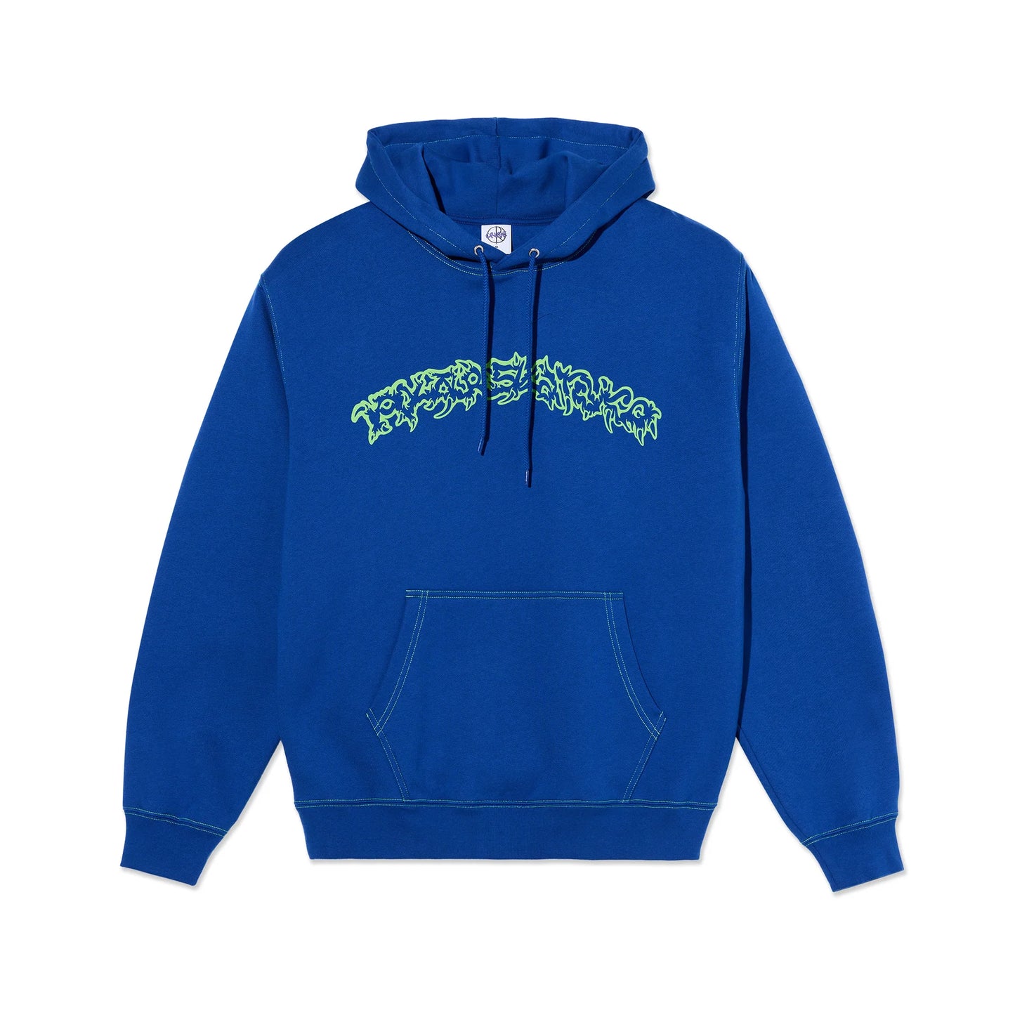 Contrast Dave Hoodie Crude Logo Egyptian Blue