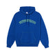Contrast Dave Hoodie Crude Logo Egyptian Blue