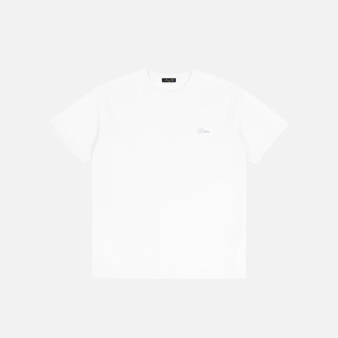 Cursive T-Shirt White
