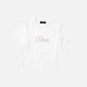 W’ Cursive Tee White