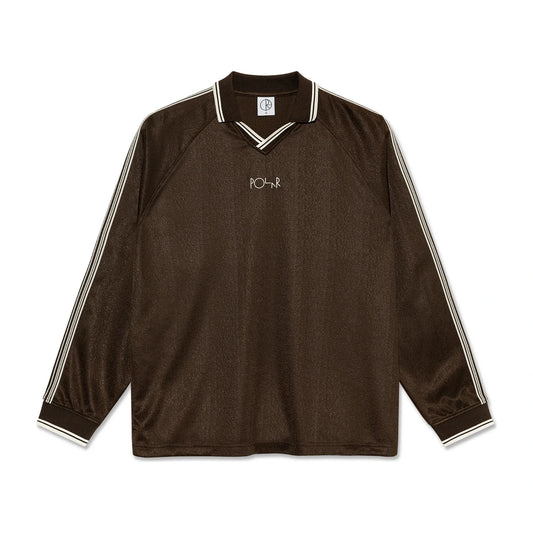 Davie LS Shirt Chocolate/Ivory