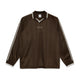 Davie LS Shirt Chocolate/Ivory