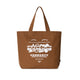 Canvas Graphic Tote Runaway Print, Hamilton Brown