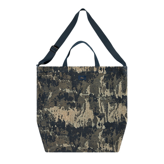 Distressed Messenger Bag Military Camo