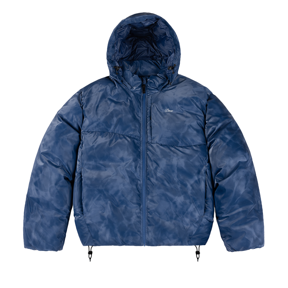Wavy Puffer Smoke Blue