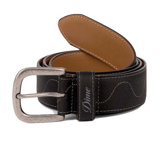 Desert Leather Belt Black