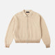 Double Zip Knit Tan