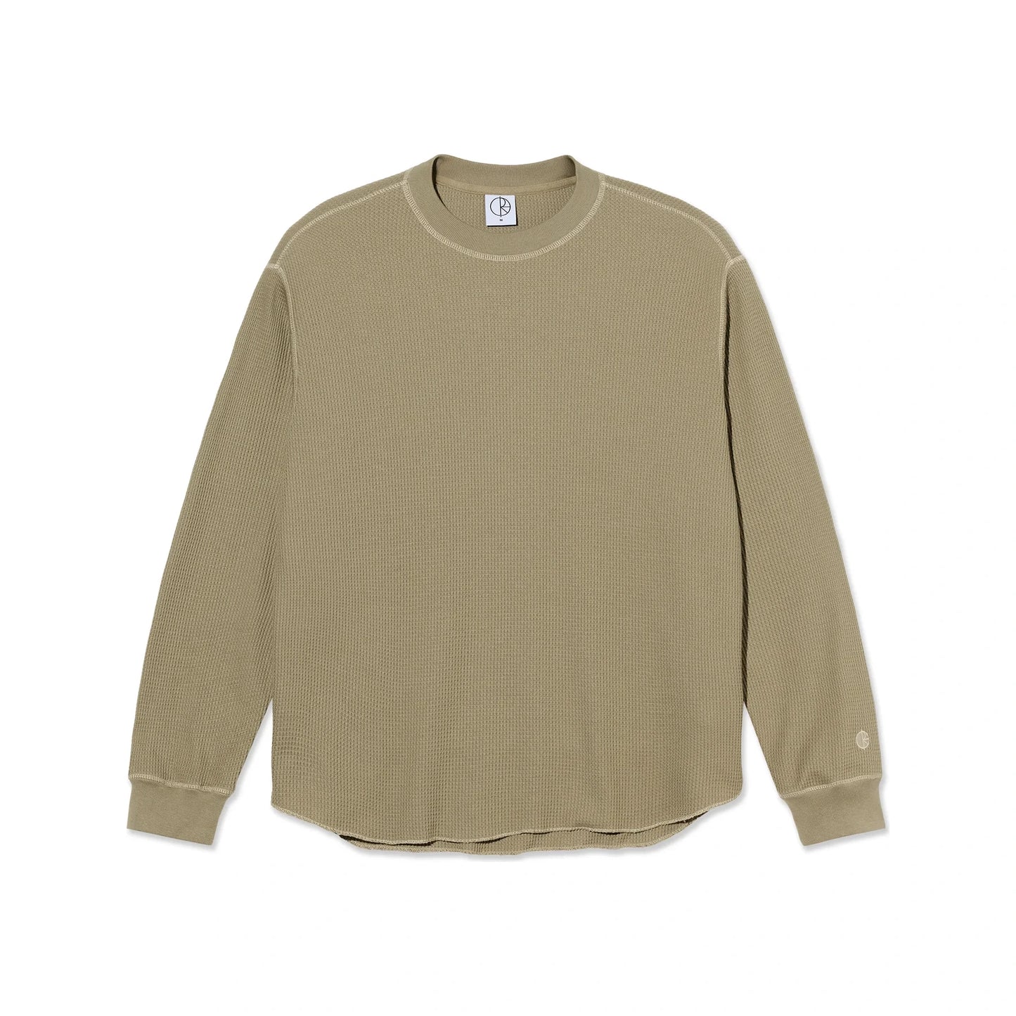 Dylan LS Tee Khaki Green/Taupe