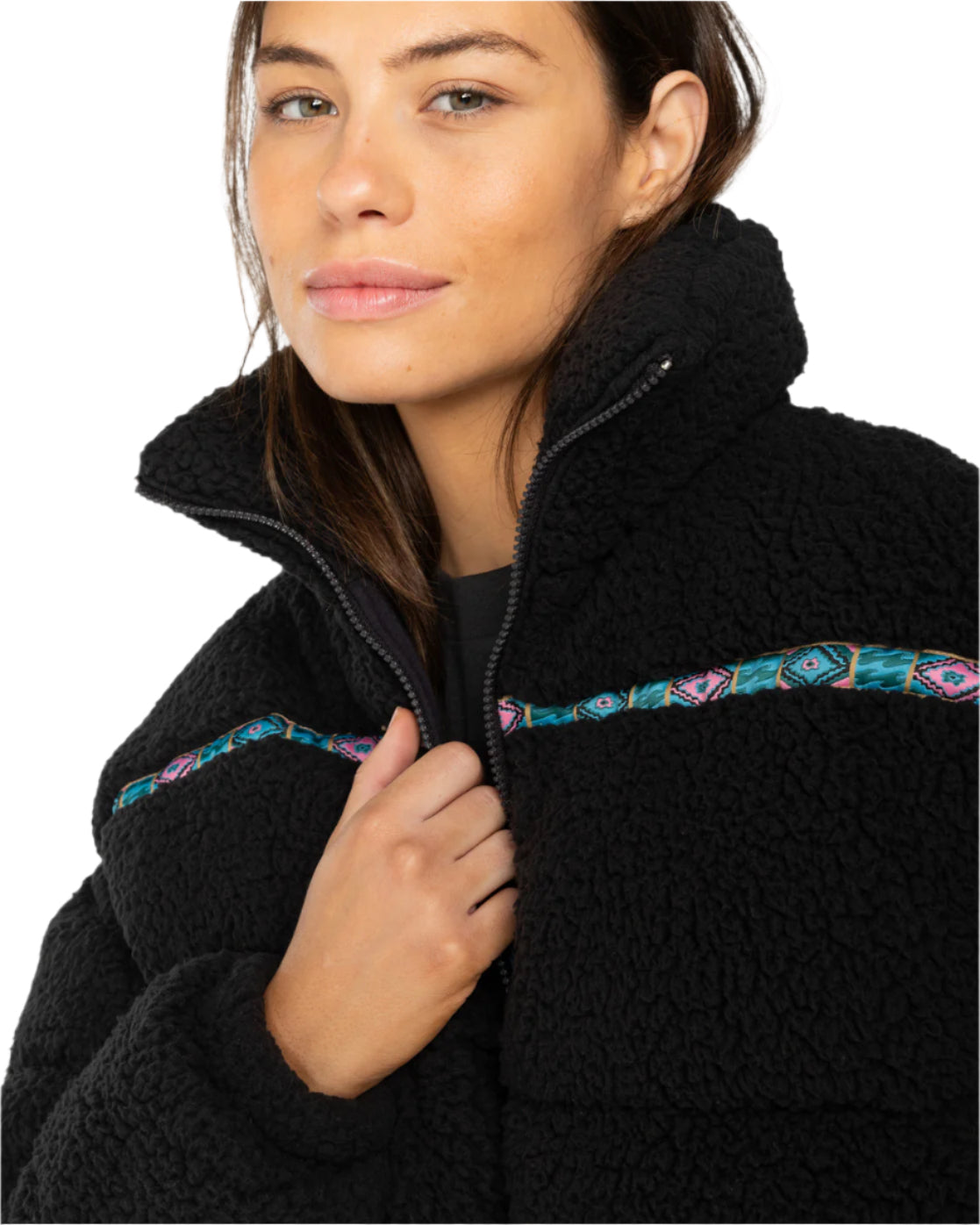 Sherpa Puffer Black Sands