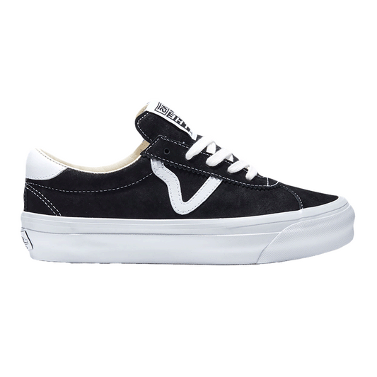 Lx Sport 73 Lx Pig Suede Black/White