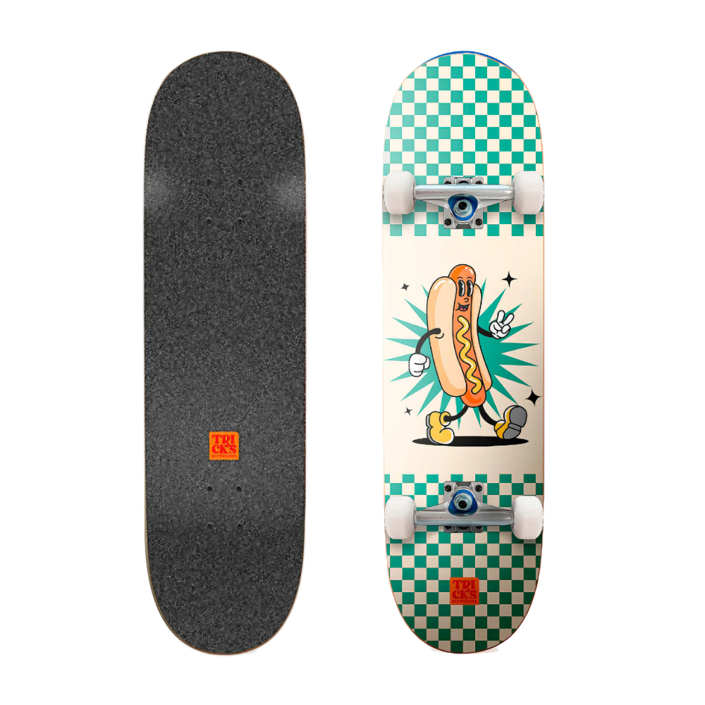 Hot Dog 8.0"x29.5" Tricks Complete