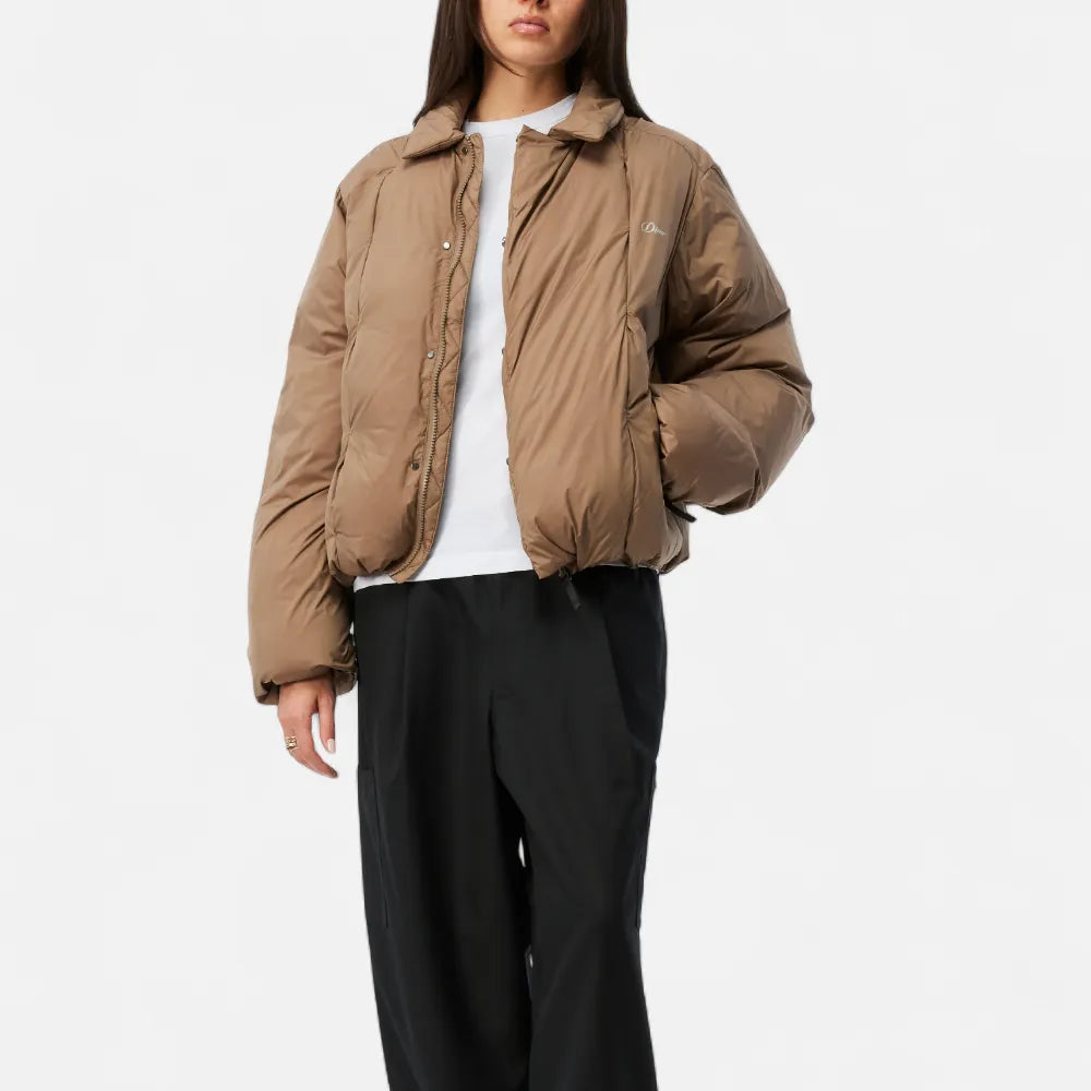 Pleated Puffer Bronze