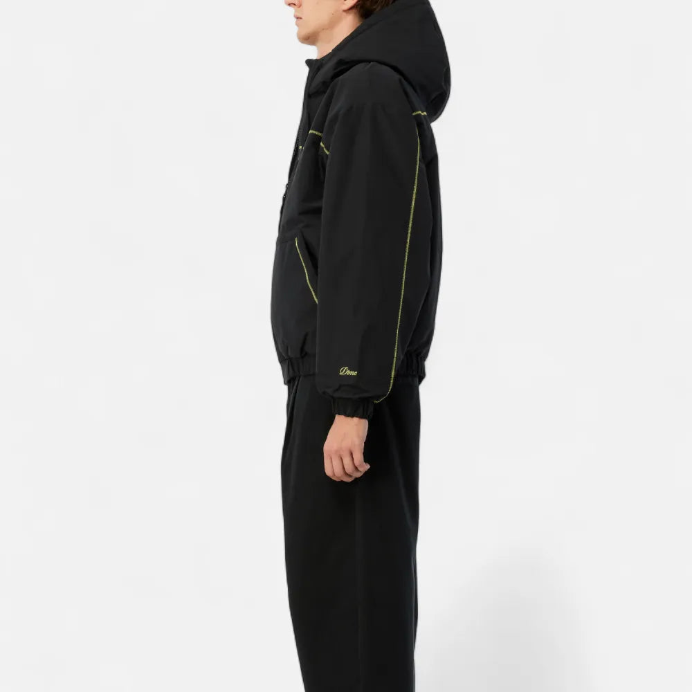 Quilted Ripstop Puffer Black