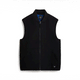 Talbot Reversible Vest BLACK-TRUE BLUE