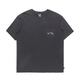 S/S Stacked Arch Washed Black