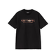 S/S Solar Chrome Script T-Shirt Black