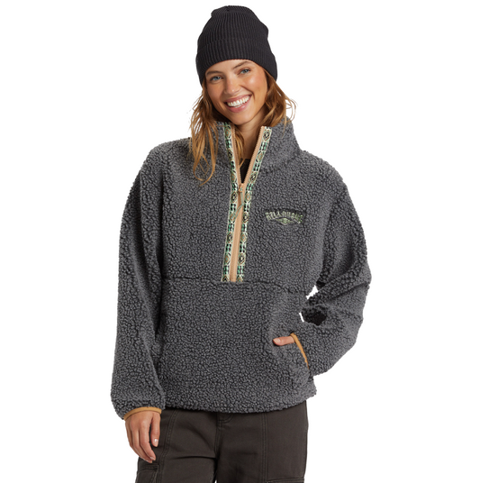 Horizon Half Zip Charcoal