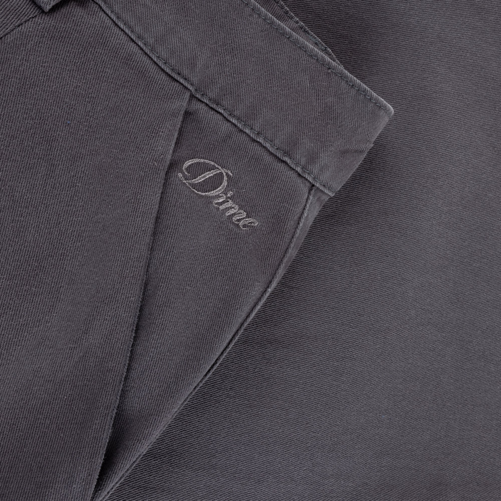 Baggy Chino Pants Charcoal