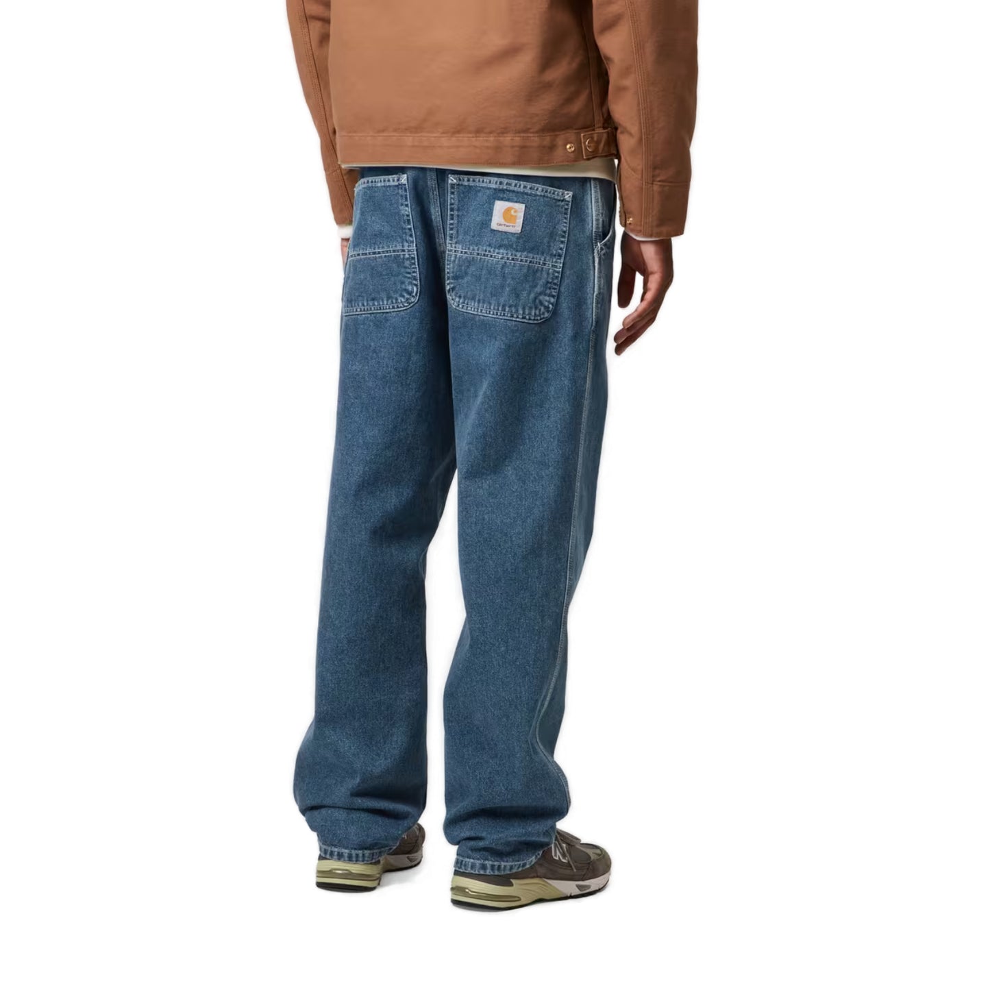 Simple Pant Blue, Stone washed