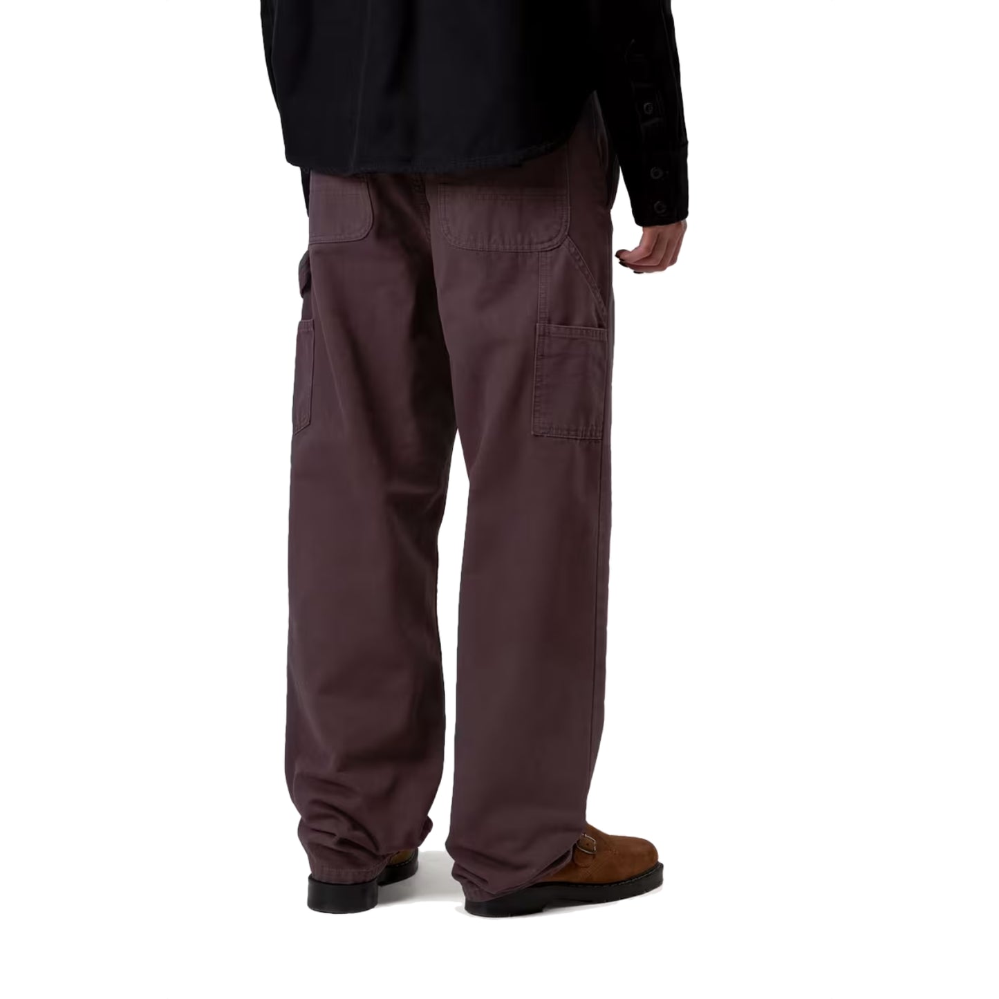 W’ Pierce Pant Straight Palisander Stone Canvas