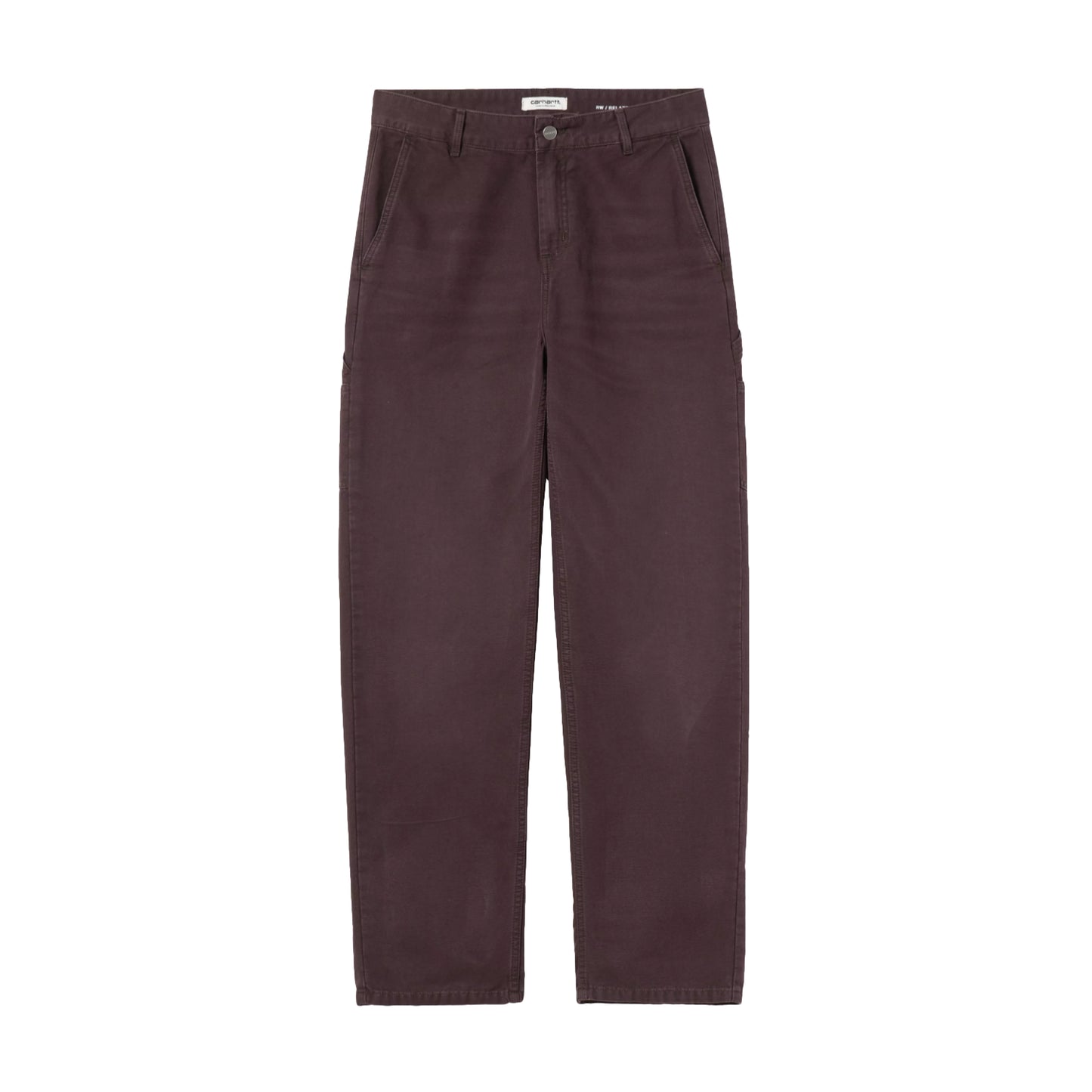 W’ Pierce Pant Straight Palisander Stone Canvas