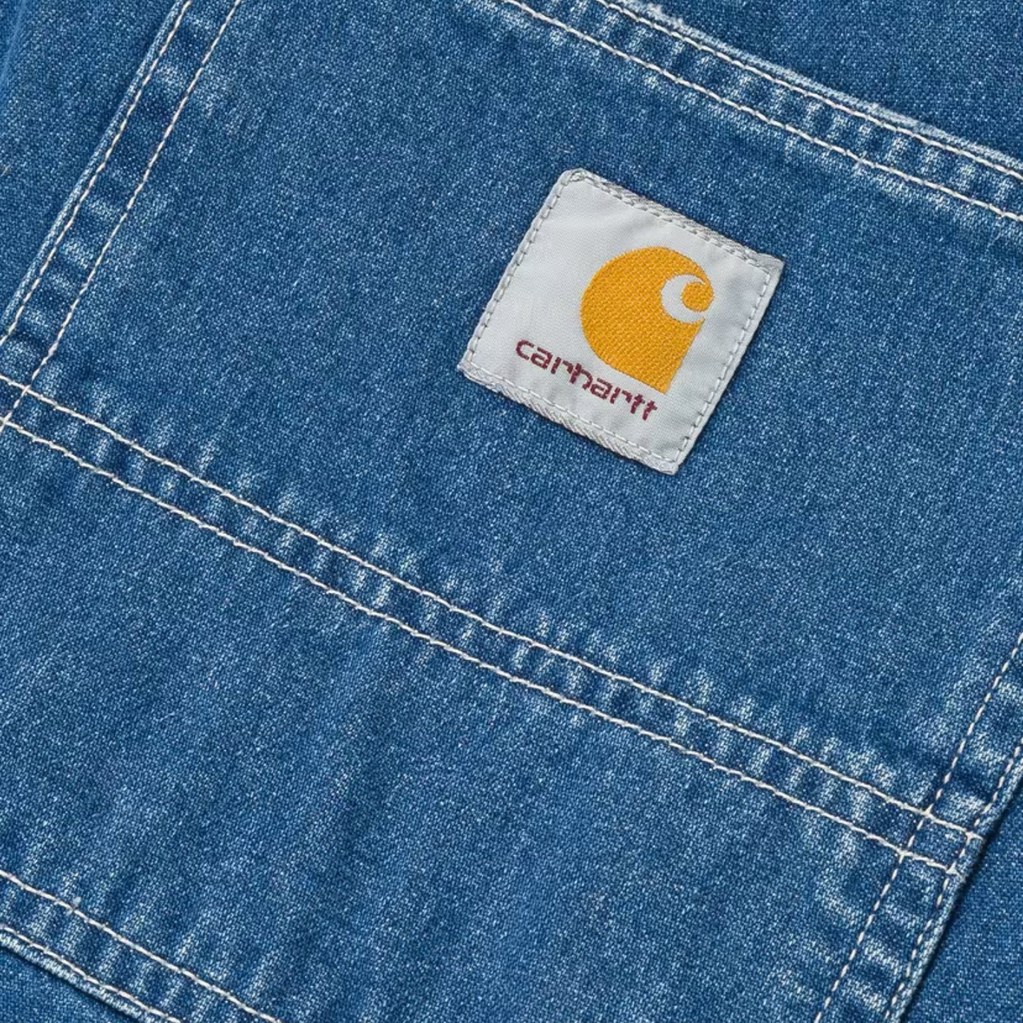 Simple Pant Blue, Stone washed