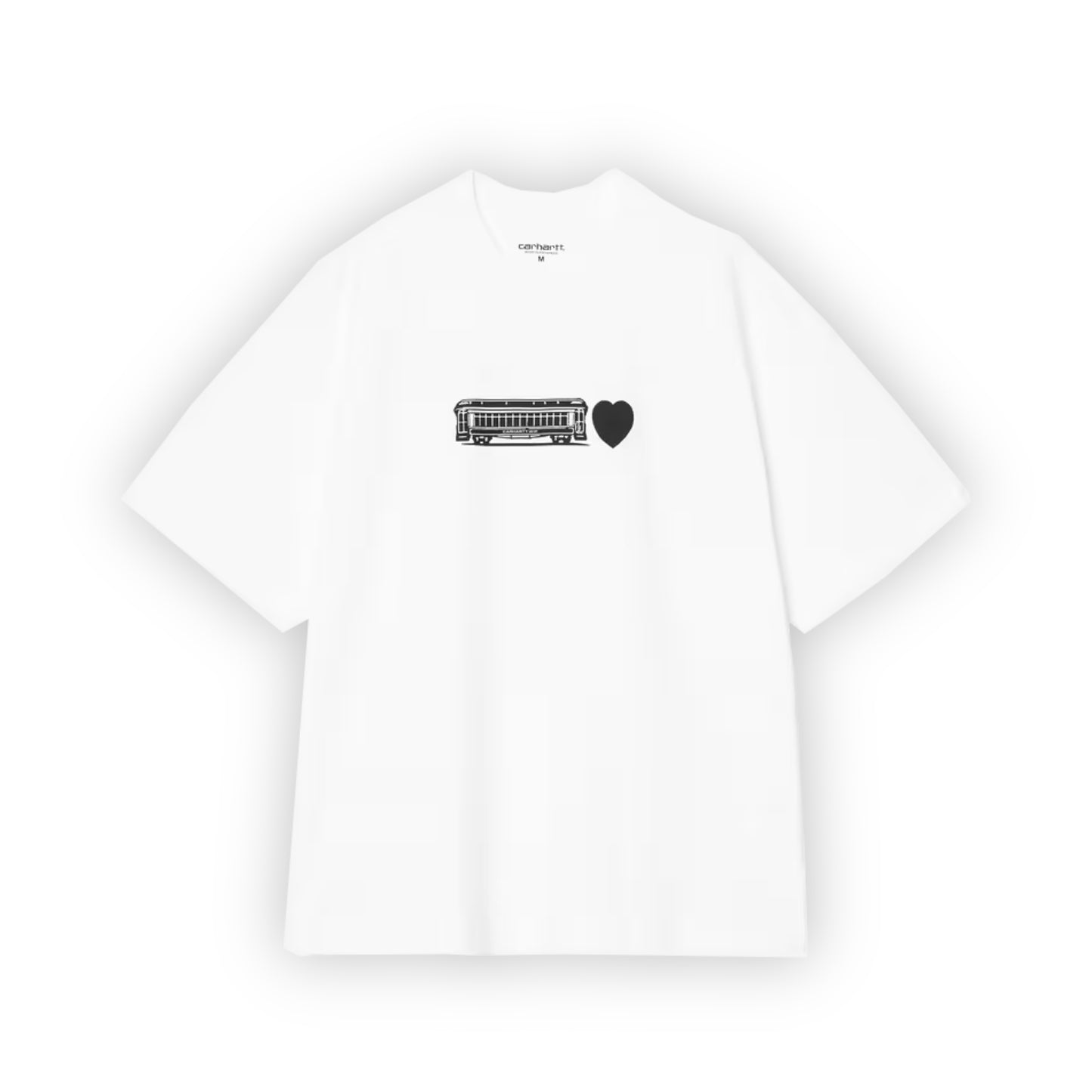 S/S Deconstructed Label T-Shirt